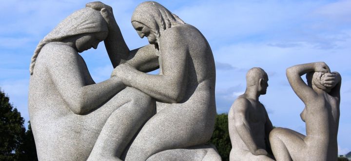 -Oslo Steinfiguren Vigeland