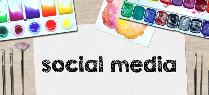 -Social Media und Farben