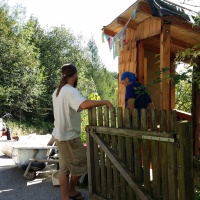 Besuch am Hendlberghof-Volkmar und Robert im Gespräch über das Kompostieren