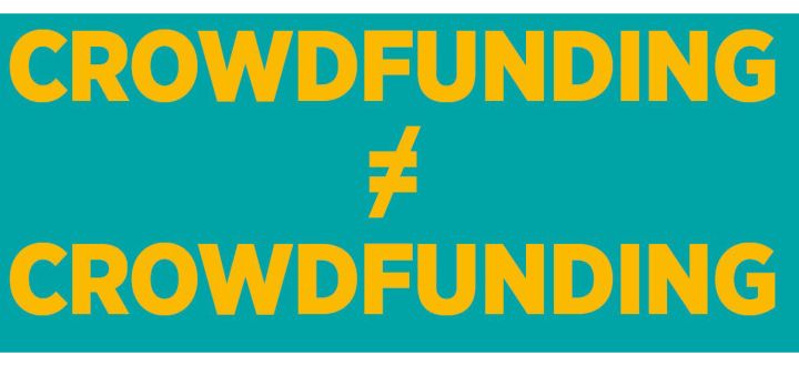 -Crowdfunding ist nicht Crowdfunding